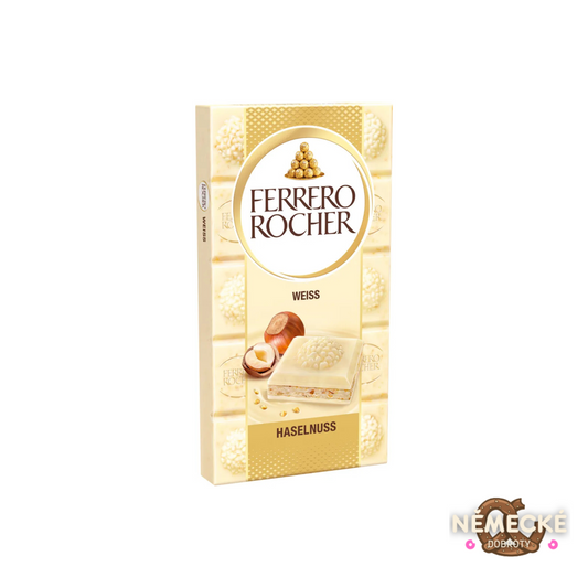 Bílá Čokoláda Ferrero Rocher - Oříšková